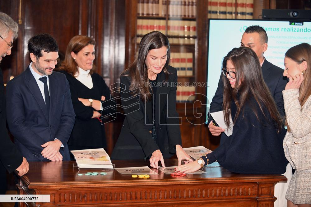 Queen Letizia Presents the XVII and XVIII NAOS Strategy Awards - Madrid