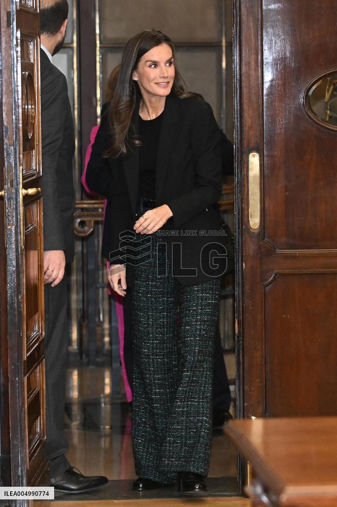 Queen Letizia Presents the XVII and XVIII NAOS Strategy Awards - Madrid