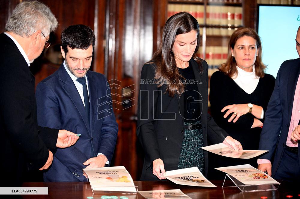 Queen Letizia Presents the XVII and XVIII NAOS Strategy Awards - Madrid