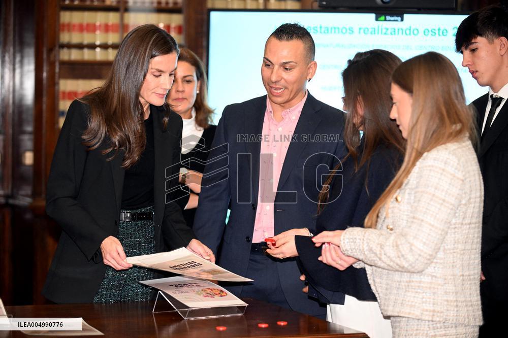 Queen Letizia Presents the XVII and XVIII NAOS Strategy Awards - Madrid