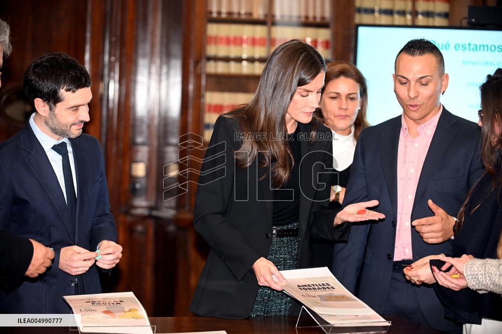 Queen Letizia Presents the XVII and XVIII NAOS Strategy Awards - Madrid