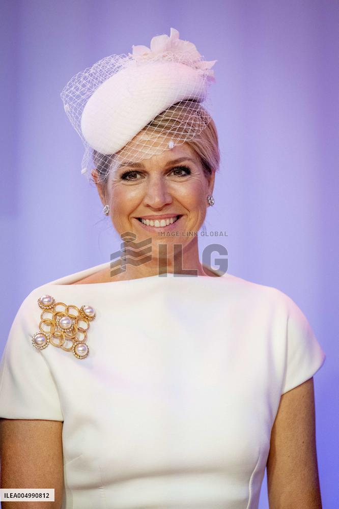 Queen Maxima Meets Signing Partnership - Utrecht