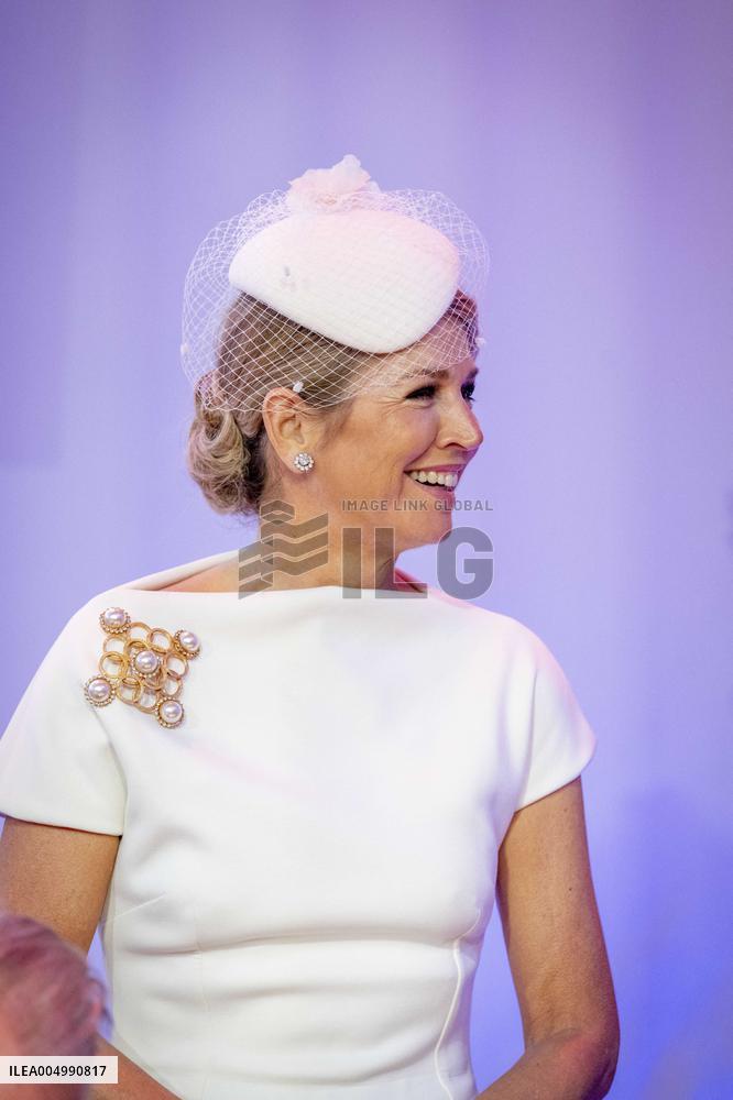 Queen Maxima Meets Signing Partnership - Utrecht