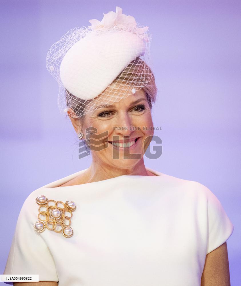 Queen Maxima Meets Signing Partnership - Utrecht