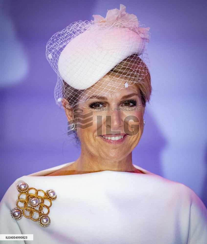 Queen Maxima Meets Signing Partnership - Utrecht