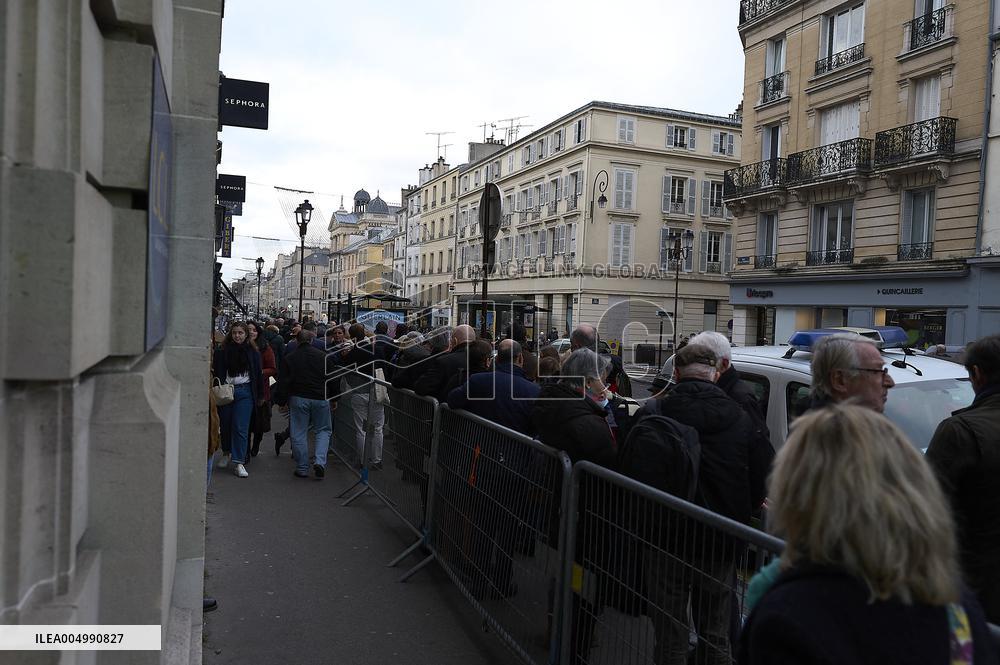 Nicolas Sarkozy Book Signing Event - Versailles