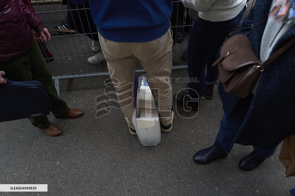 Nicolas Sarkozy Book Signing Event - Versailles