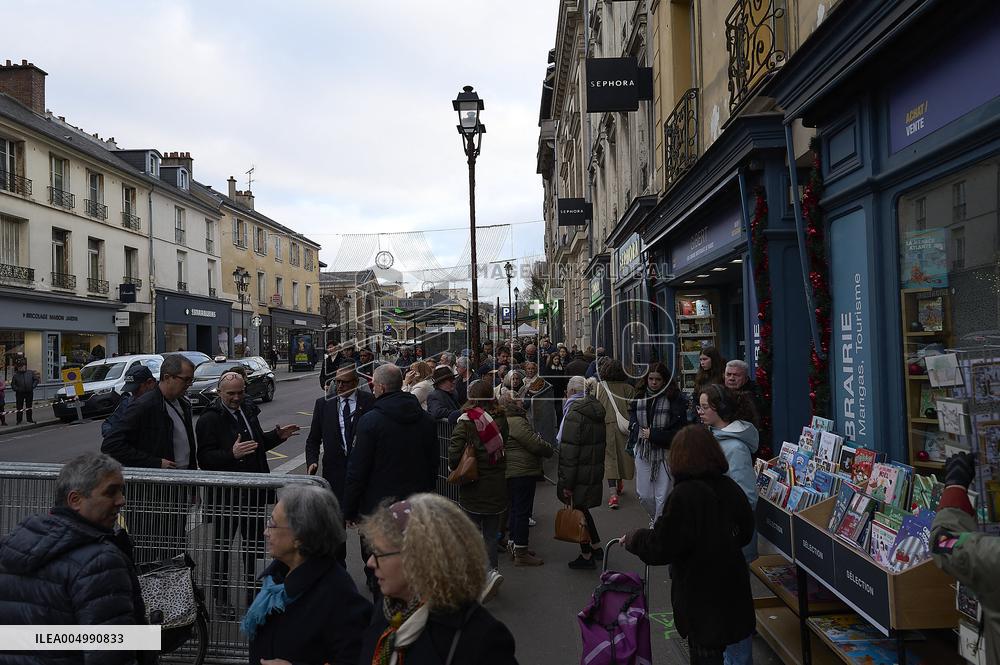 Nicolas Sarkozy Book Signing Event - Versailles