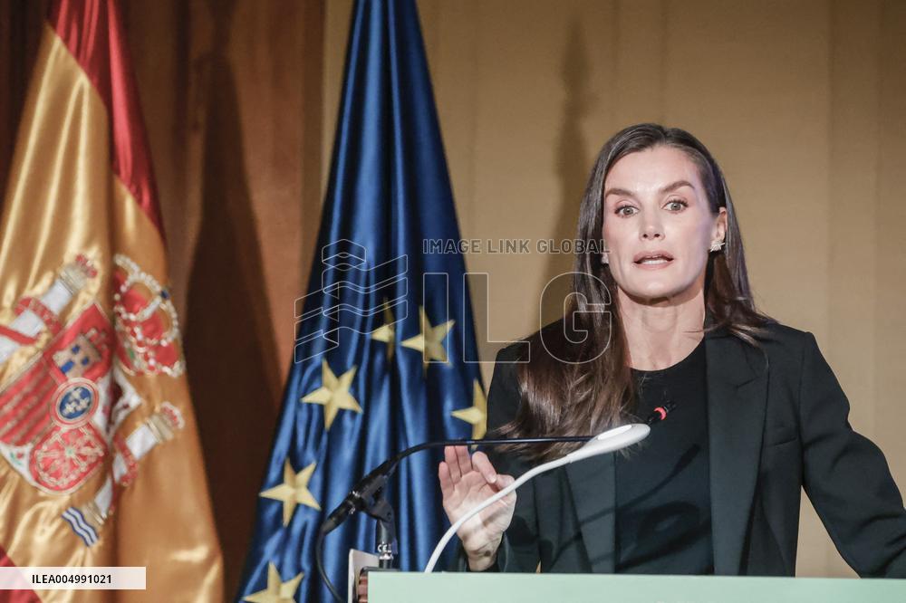 Queen Letizia Presents the XVII and XVIII NAOS Strategy Awards - Madrid