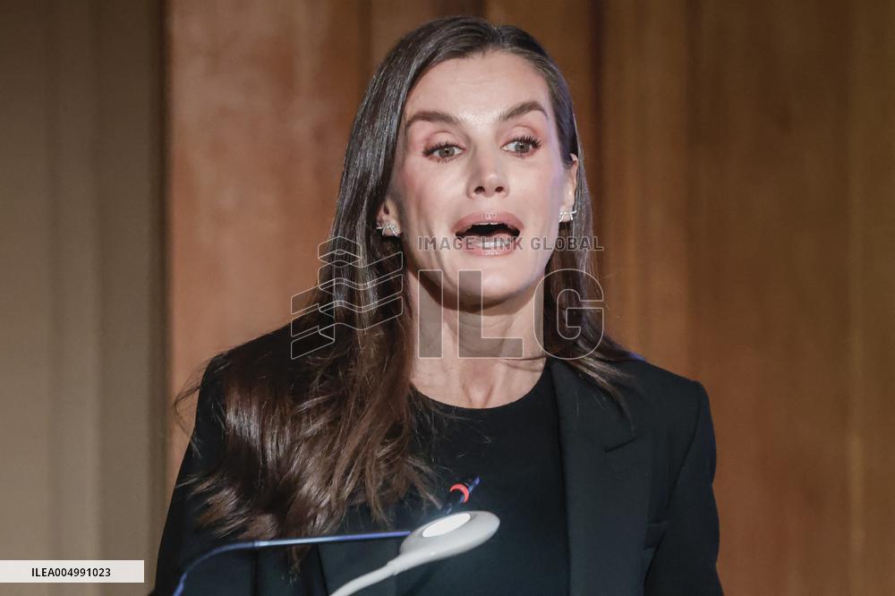 Queen Letizia Presents the XVII and XVIII NAOS Strategy Awards - Madrid