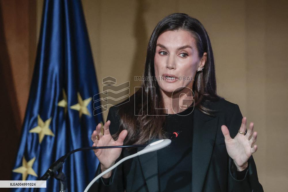 Queen Letizia Presents the XVII and XVIII NAOS Strategy Awards - Madrid