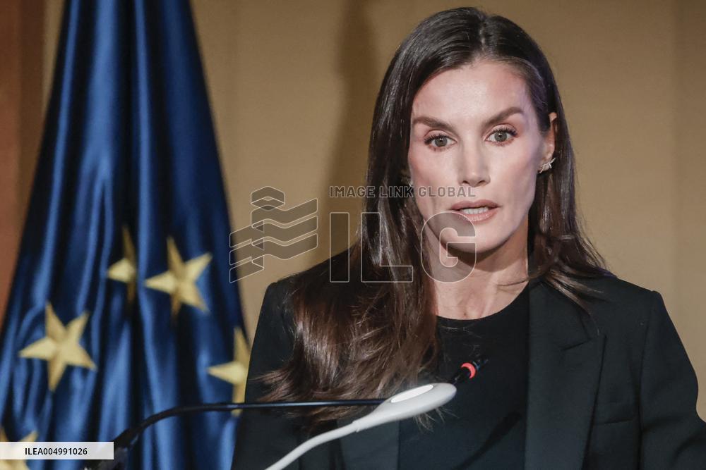 Queen Letizia Presents the XVII and XVIII NAOS Strategy Awards - Madrid