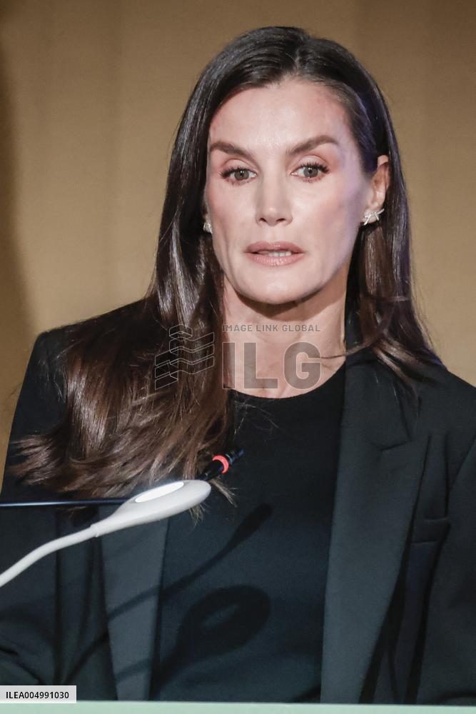 Queen Letizia Presents the XVII and XVIII NAOS Strategy Awards - Madrid