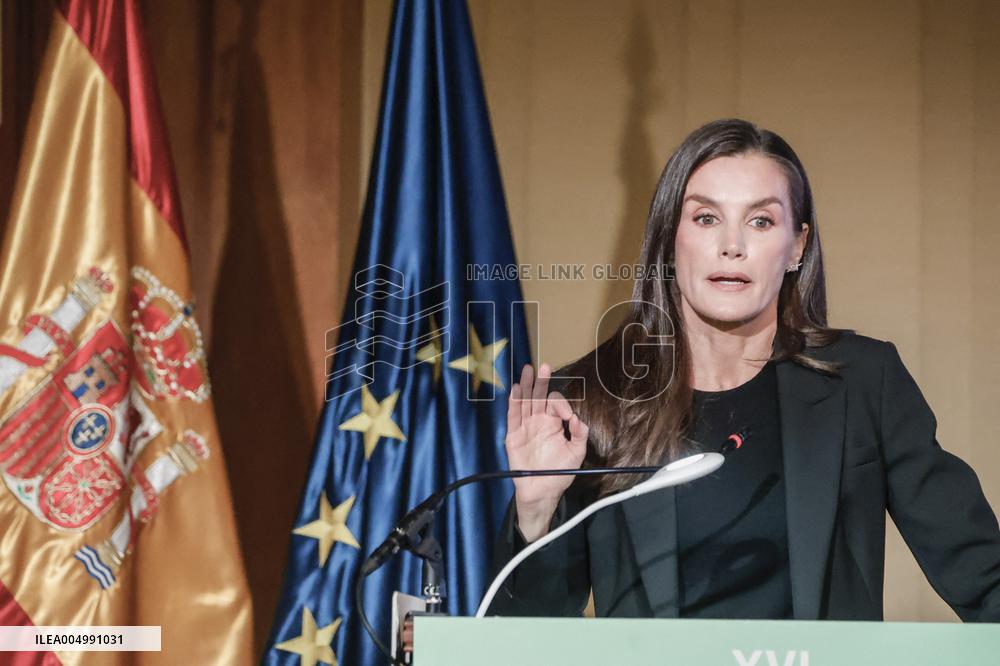 Queen Letizia Presents the XVII and XVIII NAOS Strategy Awards - Madrid