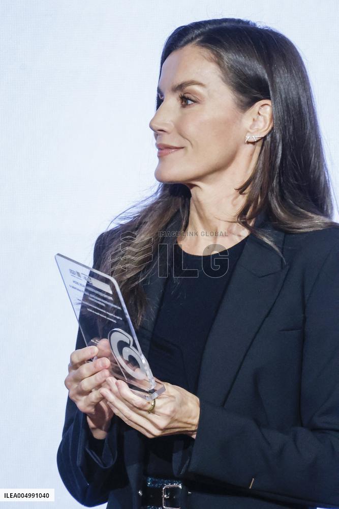 Queen Letizia Presents the XVII and XVIII NAOS Strategy Awards - Madrid