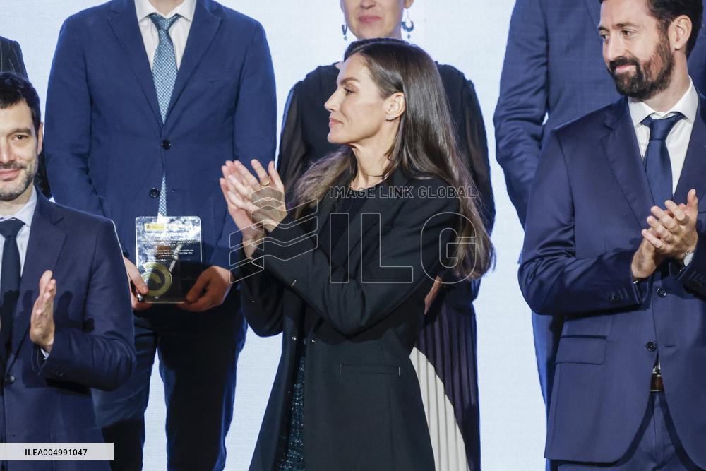 Queen Letizia Presents the XVII and XVIII NAOS Strategy Awards - Madrid