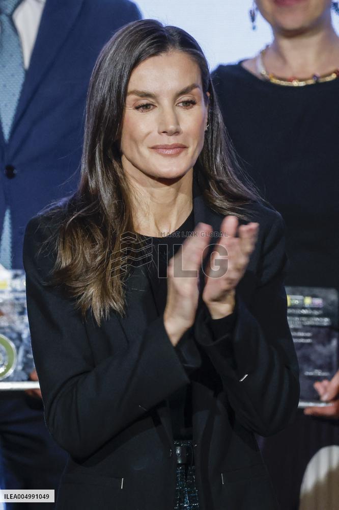 Queen Letizia Presents the XVII and XVIII NAOS Strategy Awards - Madrid