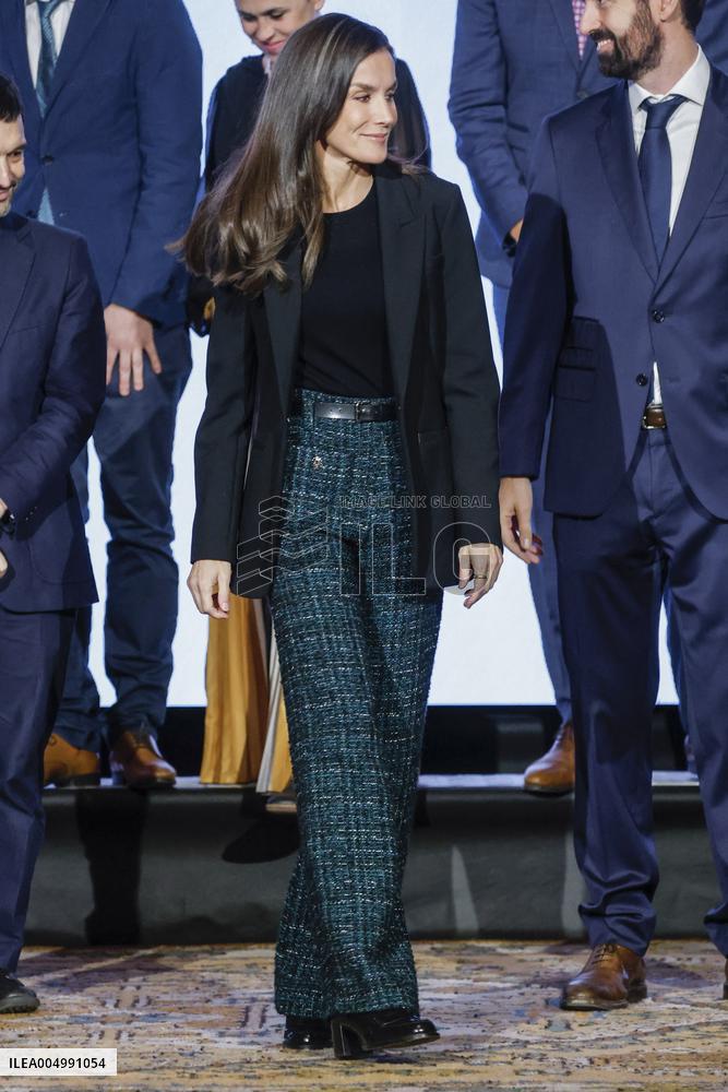 Queen Letizia Presents the XVII and XVIII NAOS Strategy Awards - Madrid