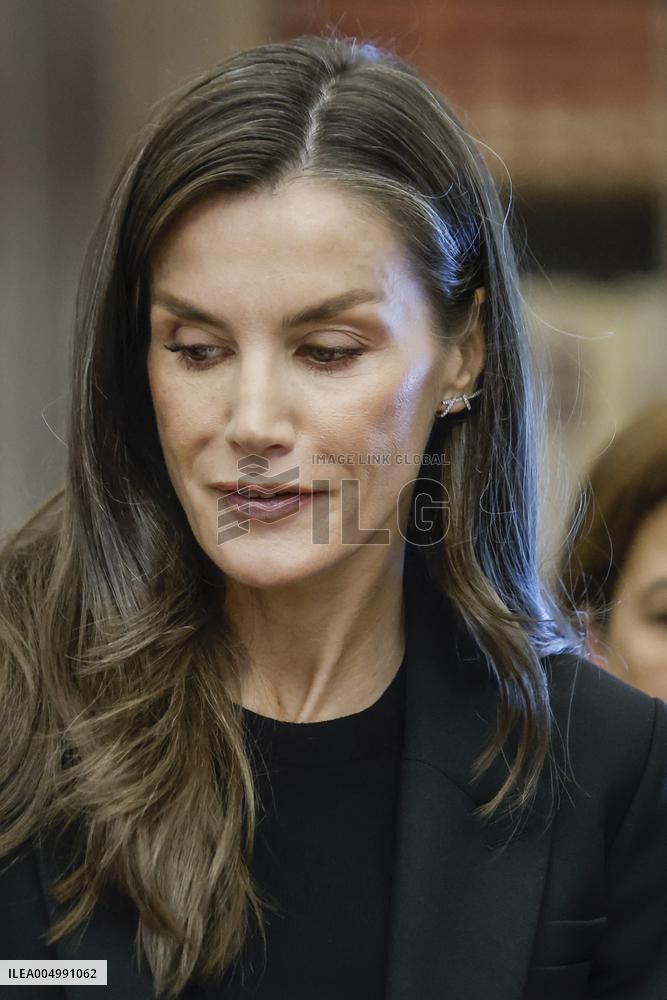 Queen Letizia Presents the XVII and XVIII NAOS Strategy Awards - Madrid