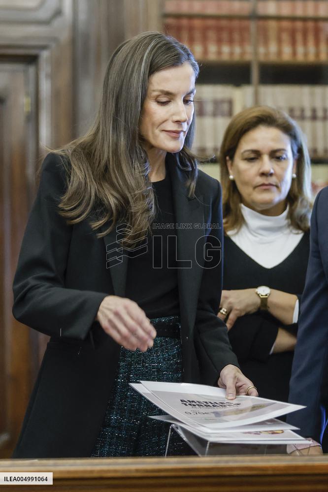 Queen Letizia Presents the XVII and XVIII NAOS Strategy Awards - Madrid
