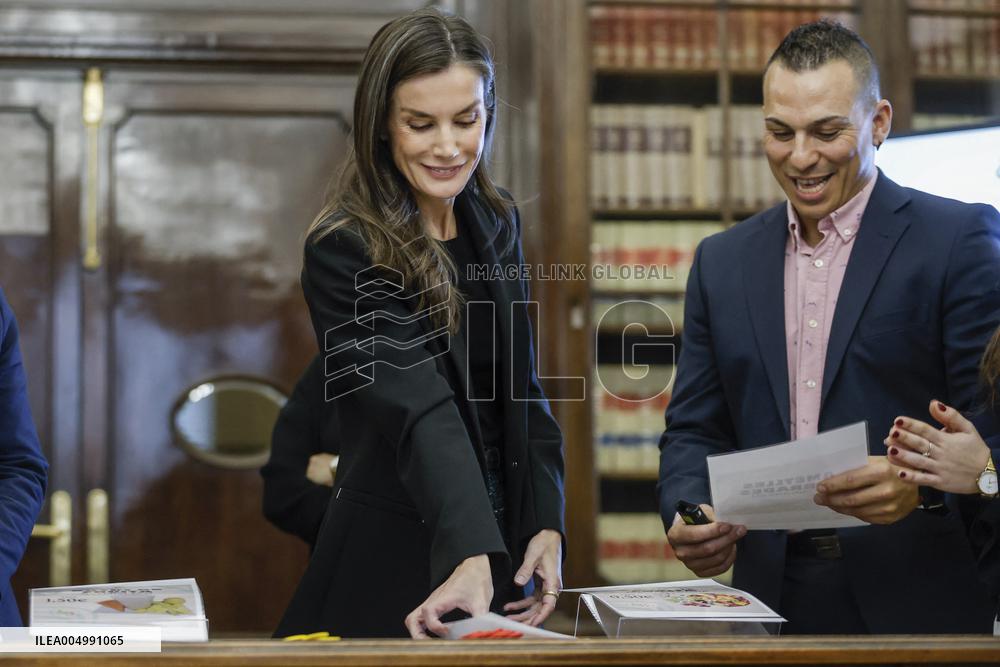 Queen Letizia Presents the XVII and XVIII NAOS Strategy Awards - Madrid