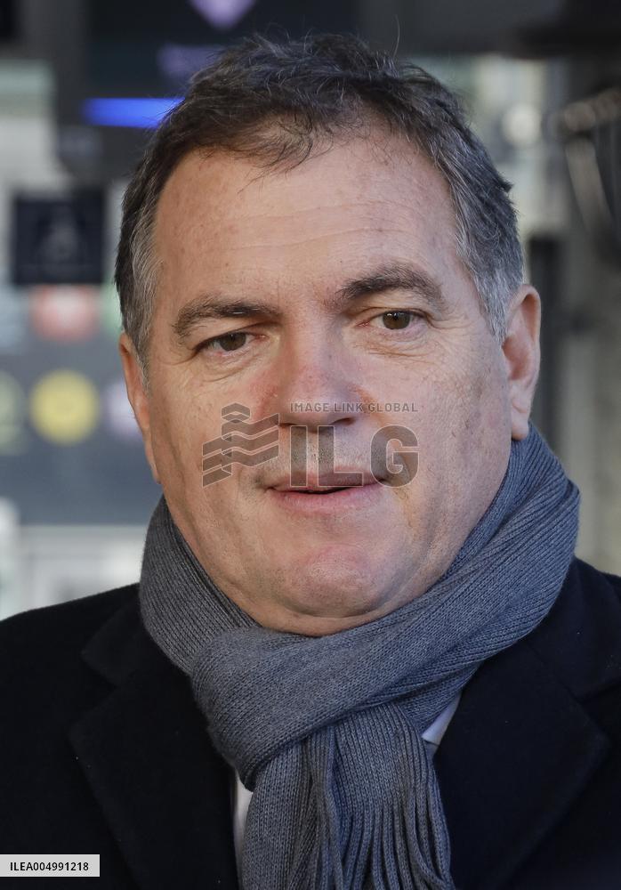 Visit of the Minister of Transport and the President of the SNCF at the Gare de Lyon - Paris