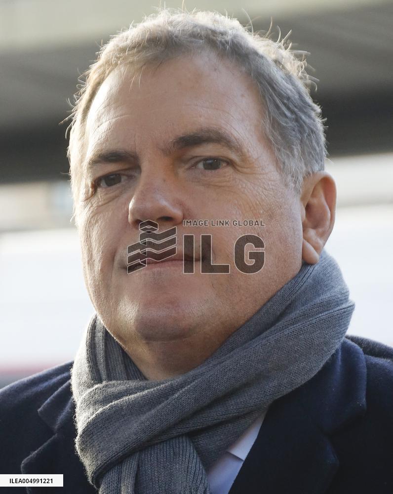 Visit of the Minister of Transport and the President of the SNCF at the Gare de Lyon - Paris