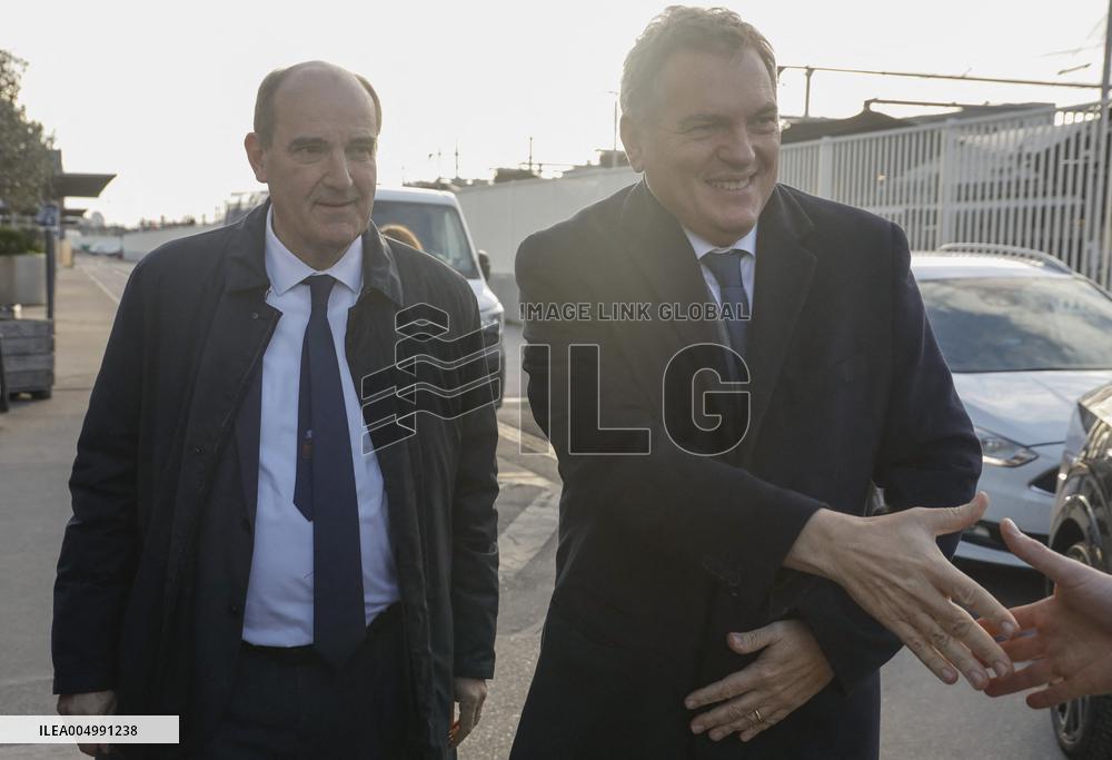 Visit of the Minister of Transport and the President of the SNCF at the Gare de Lyon - Paris