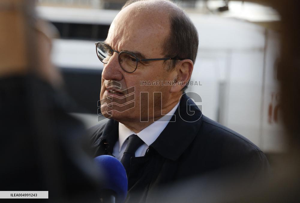 Visit of the Minister of Transport and the President of the SNCF at the Gare de Lyon - Paris