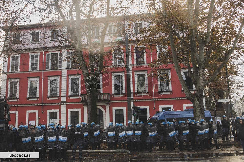 Police Raid on The Askatasuna Social Center - Turin