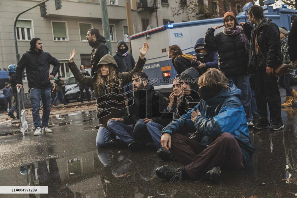 Police Raid on The Askatasuna Social Center - Turin