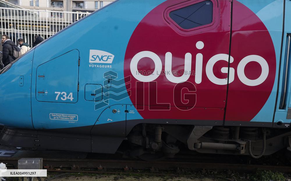 SNCF Illustration de la Police Ferroviaire a la Gare de Lyon