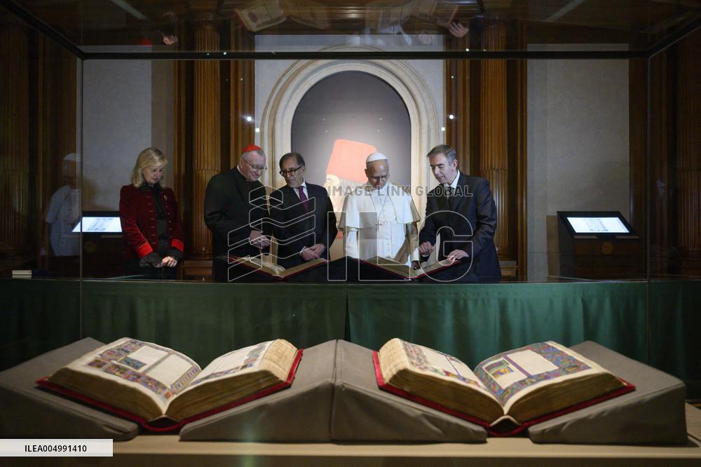 Pope Leo XIV Visits Italian Senate - Rome