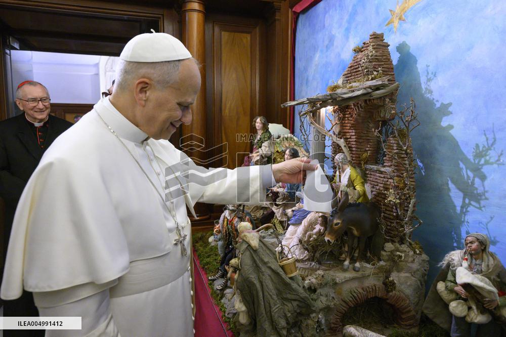 Pope Leo XIV Visits Italian Senate - Rome