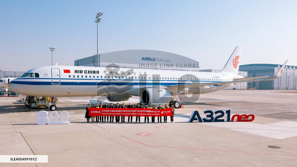 800th Aircraft Delivery Assembled In Tianjin - China