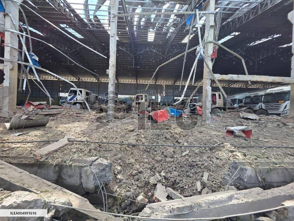 Damage to Civilian Buildings Near Border - Banteay Meanchey