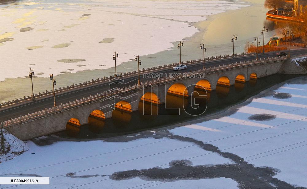 Illustration - Winter Scenery in China