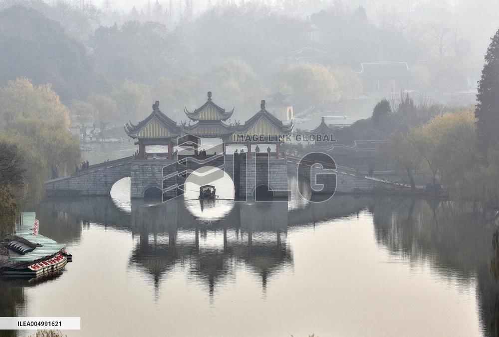 Illustration - Winter Scenery in China