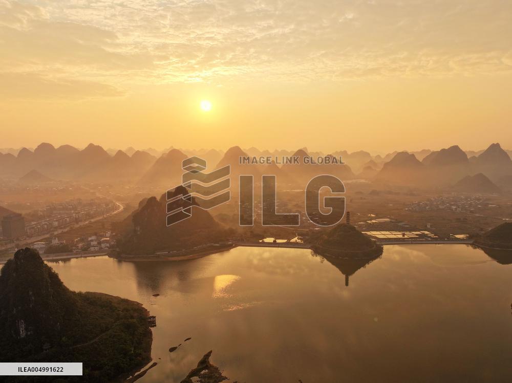 Illustration - Winter Scenery in China