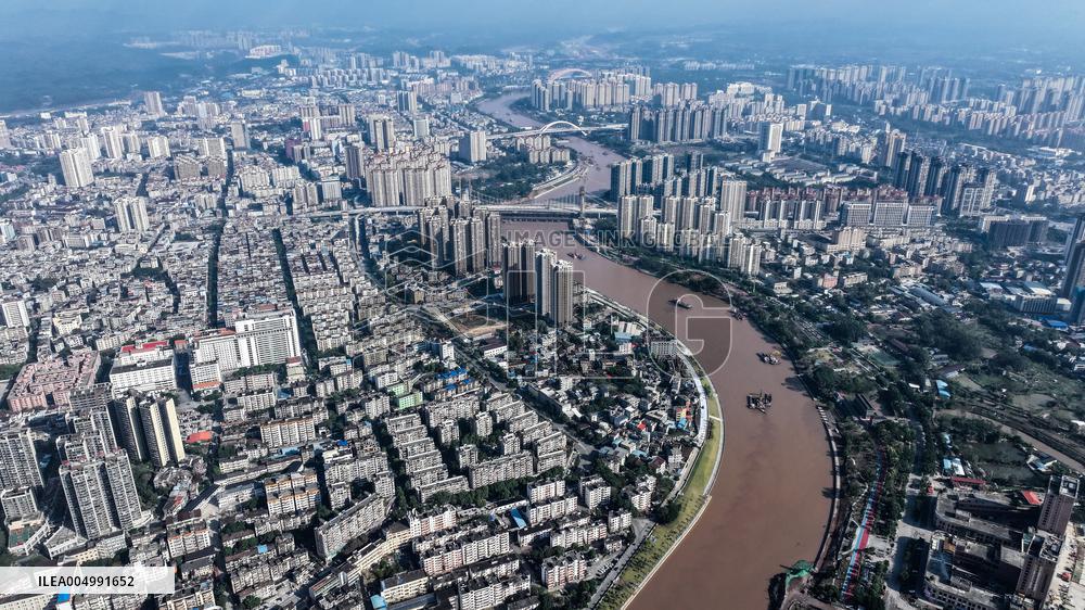 Construction of Pinglu Canal In Qinzhou - China