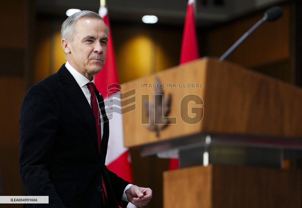 Signing Ceremony Between Doug Ford and Mark Carney - Ottawa