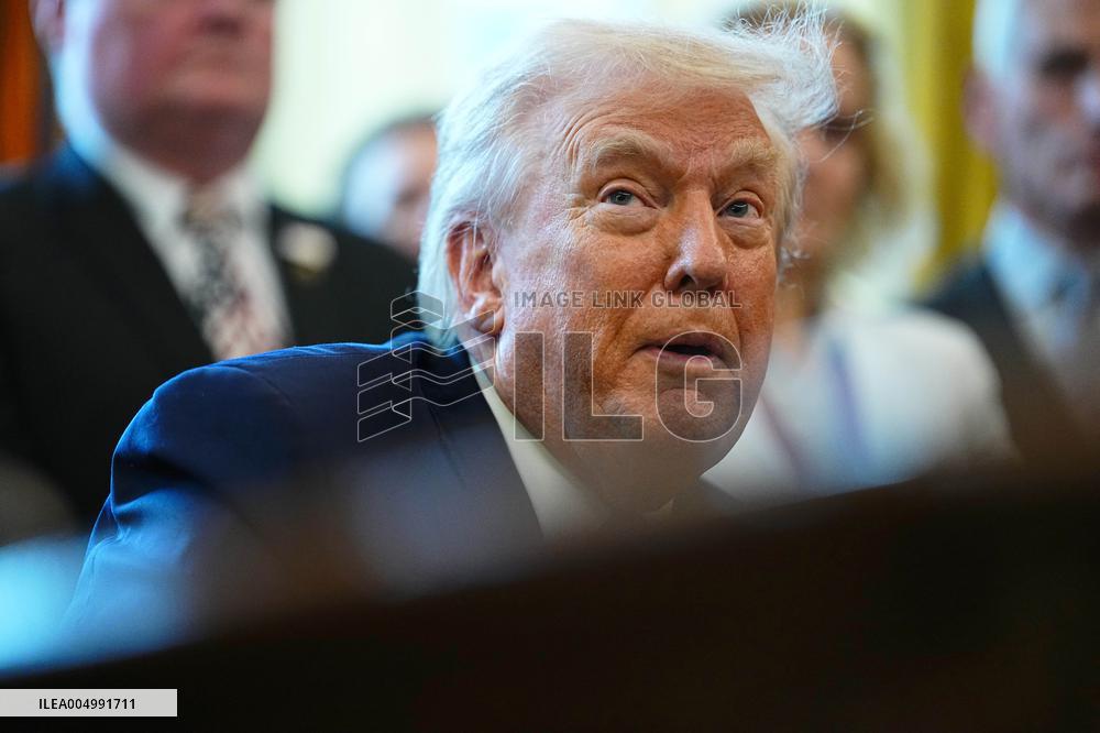 Trump Marijuana Executive Order Signing