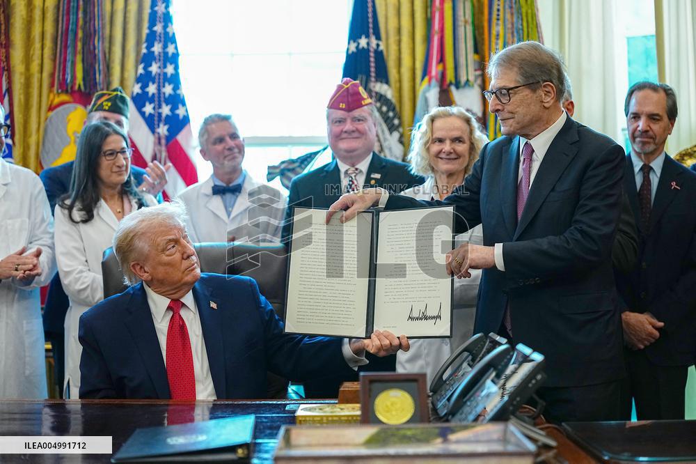 Trump Marijuana Executive Order Signing