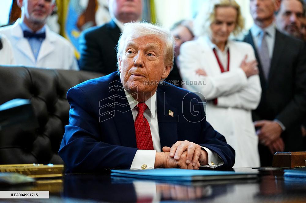 Trump Marijuana Executive Order Signing