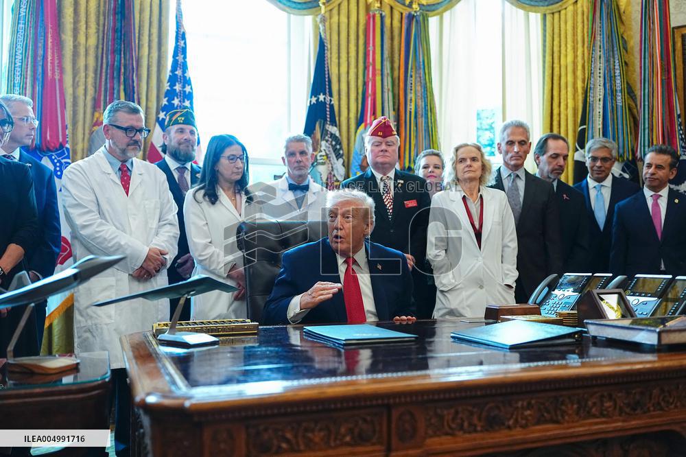 Trump Marijuana Executive Order Signing