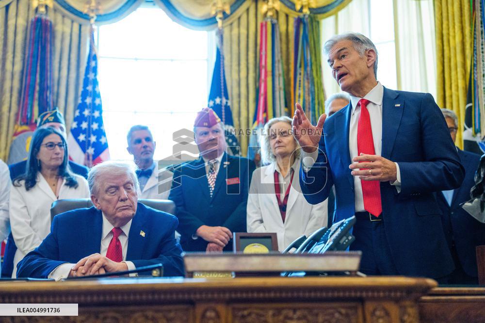 Trump Marijuana Executive Order Signing