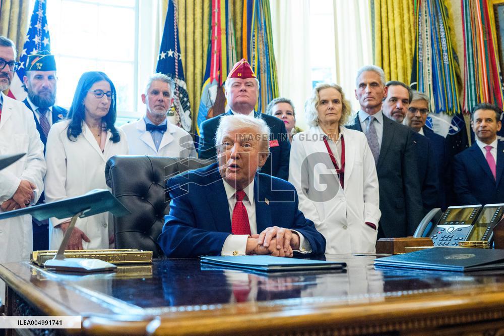 Trump Marijuana Executive Order Signing