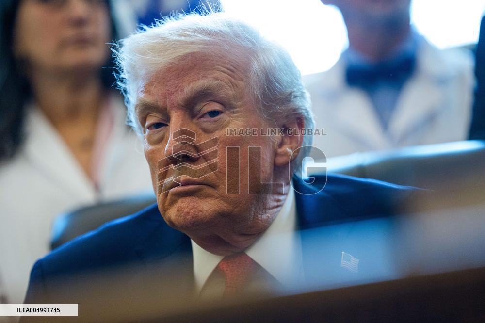 Trump Marijuana Executive Order Signing