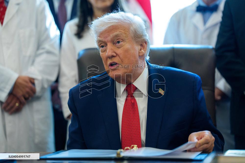 Trump Marijuana Executive Order Signing