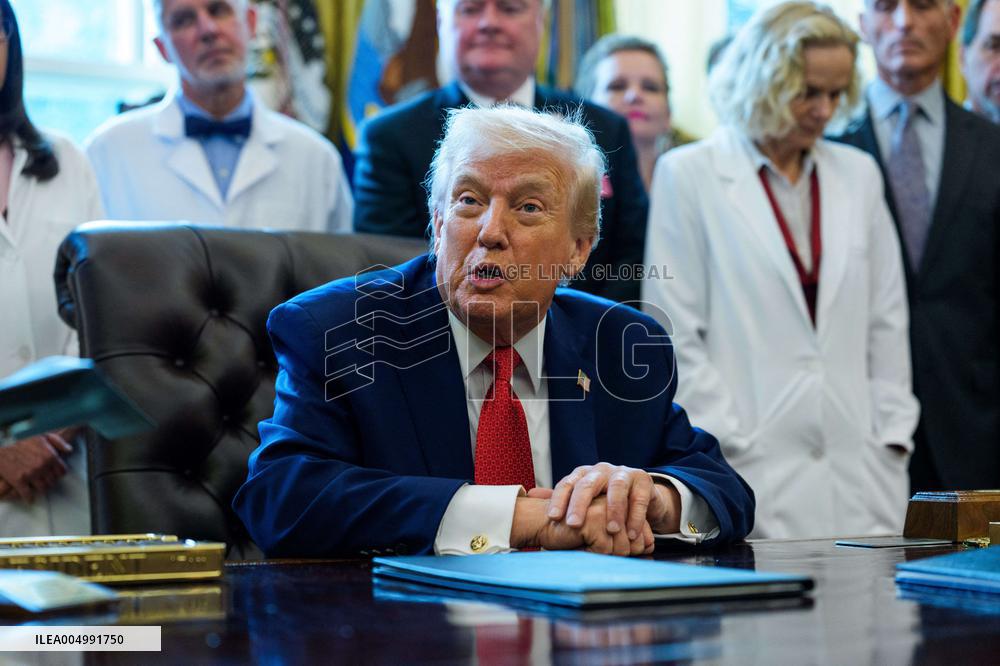 Trump Marijuana Executive Order Signing